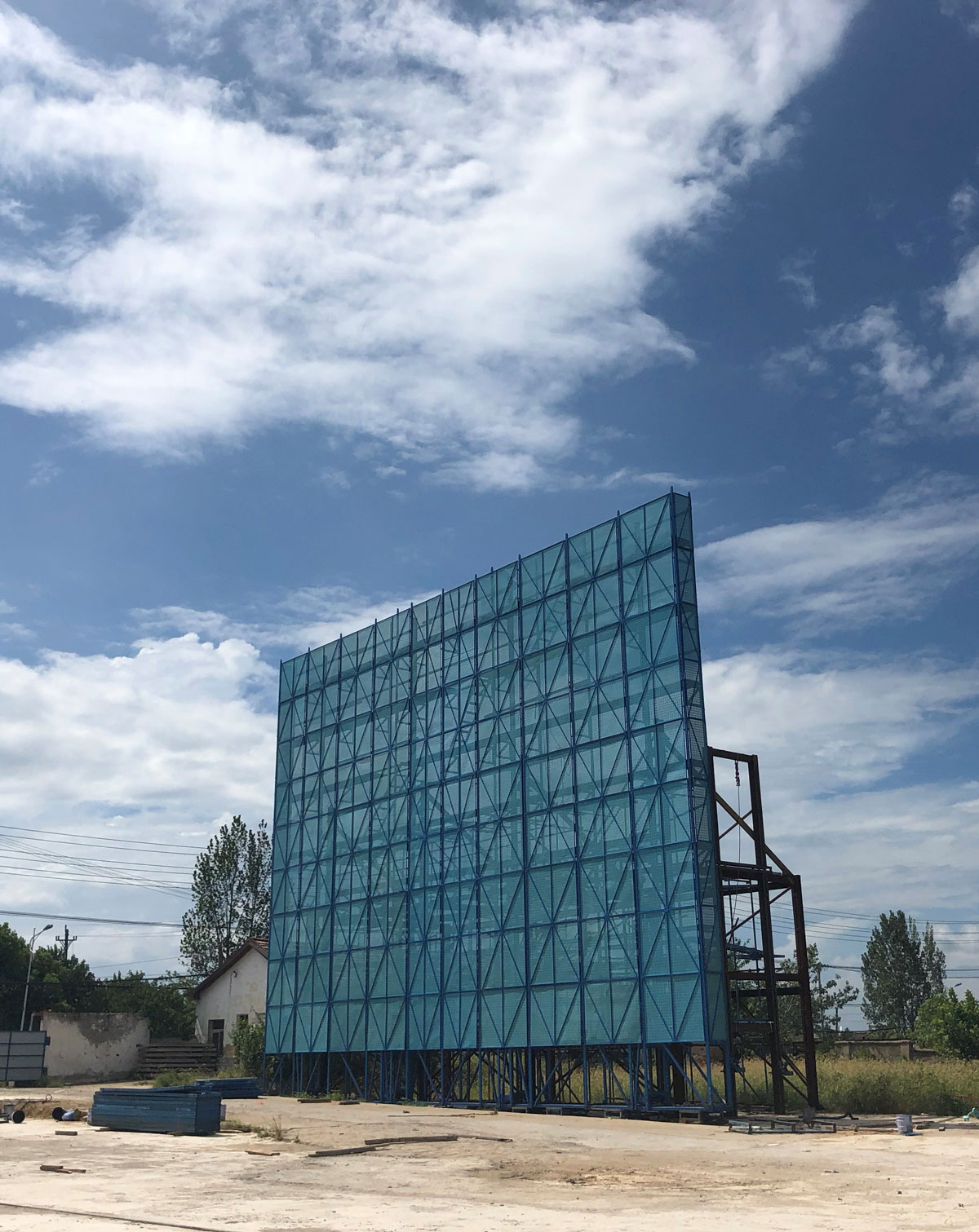 全钢附着式升降脚手架（WY—300型）-武汉万业建筑工程有限公司